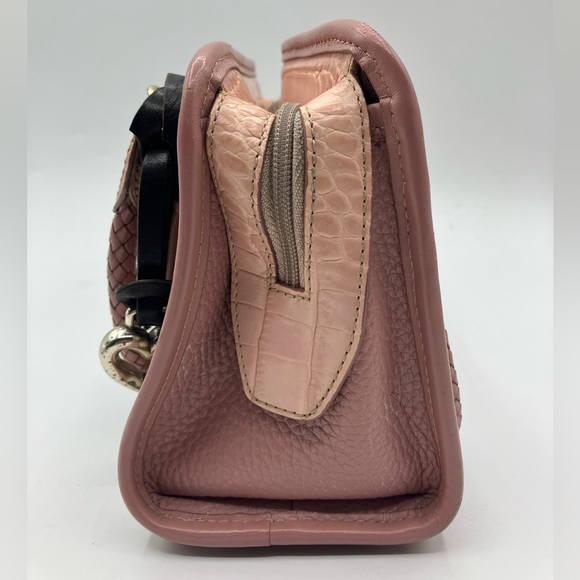 Brighton Pink Leather Handbag/Crossbody bag - Picture 5 of 12